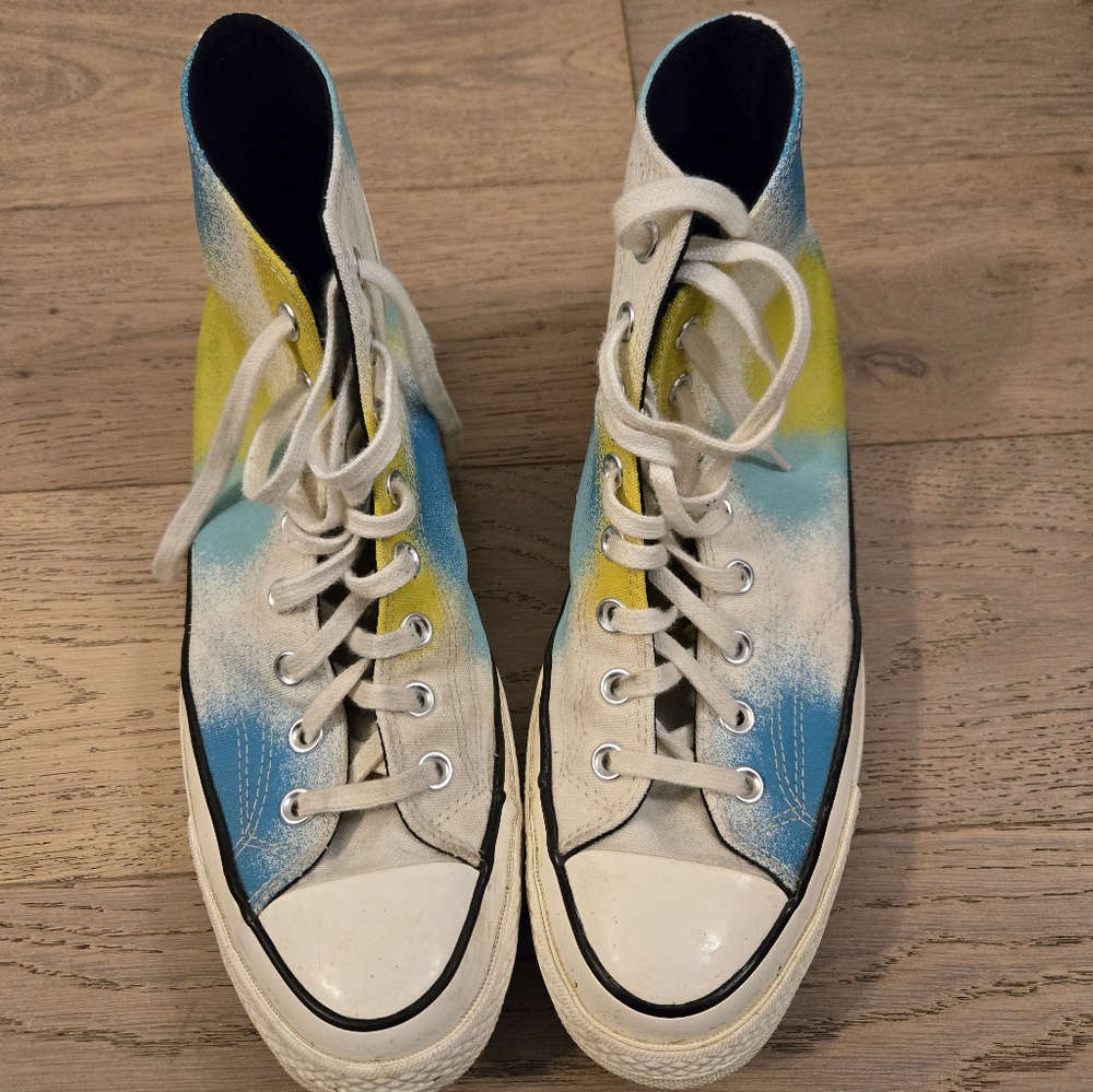 Colorful Converse High-Top Sneakers